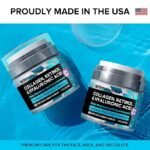 SimplyVital Collagen, Retinol & Hyaluronic Acid Cream – Anti-Aging Face Moisturizer for Face, Firming Skin Care Neck & Décolleté – Made in USA, Daily Moisturizer Face Cream Day & Night - Image 2