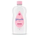 Johnson’s Baby Oil, Pure Mineral Oil to help Prevent Moisture Loss for Baby, Kids & Adults, Gentle & Soothing Baby Massage Oil for Dry Skin Relief, Original Scent, 20 fl. oz